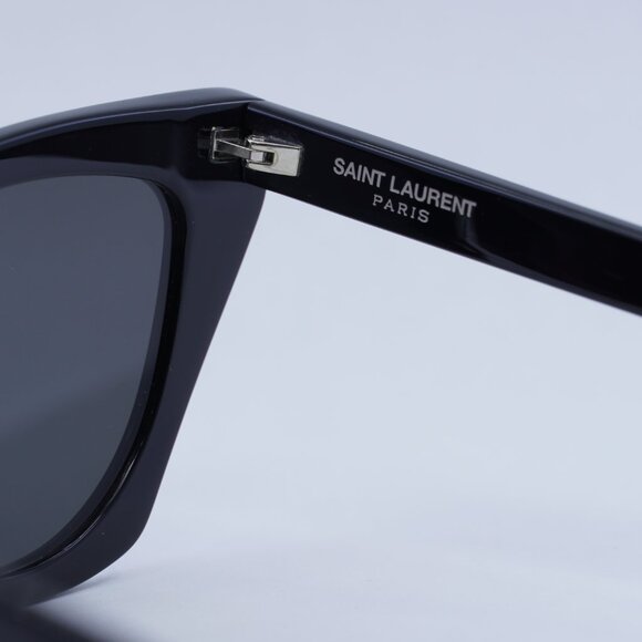 ?️ New Saint Laurent SL214 KATE 001 Sunglasses - Black Frame, Grey Lenses main image 5